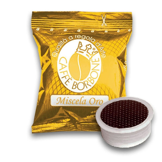 Caffè Borbone Miscela Oro Capsules (Lavazza Espresso Point Compatible)