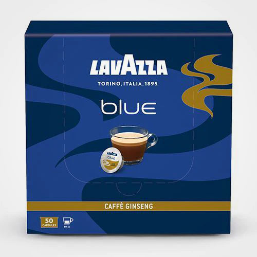 Caffè capsule Blue Ginseng 50 cps di Lavazza